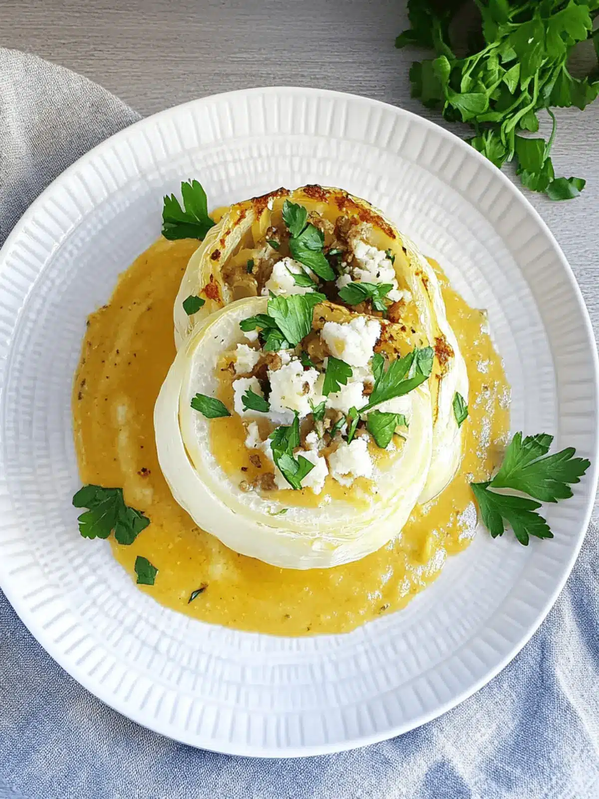 Gefüllte Kohlrabi Low Carb