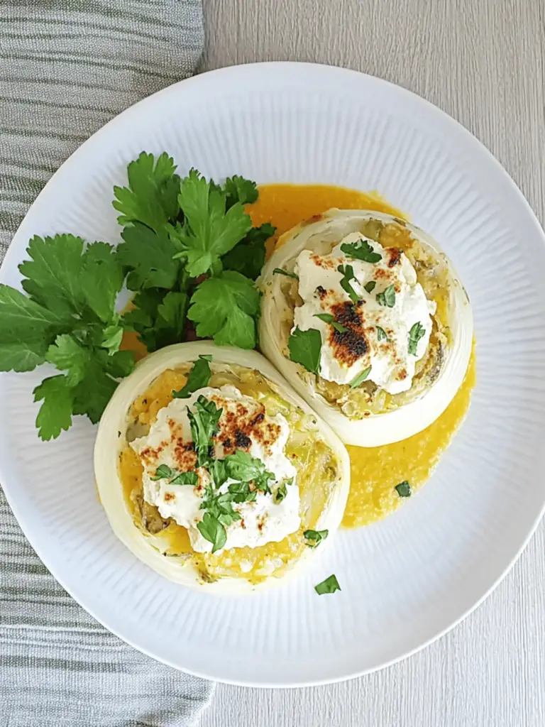 Gefüllte Kohlrabi Low Carb