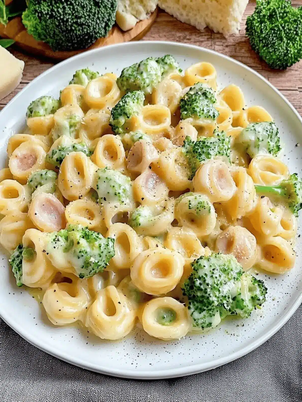 Brokkoli Schinken Pasta Rezept