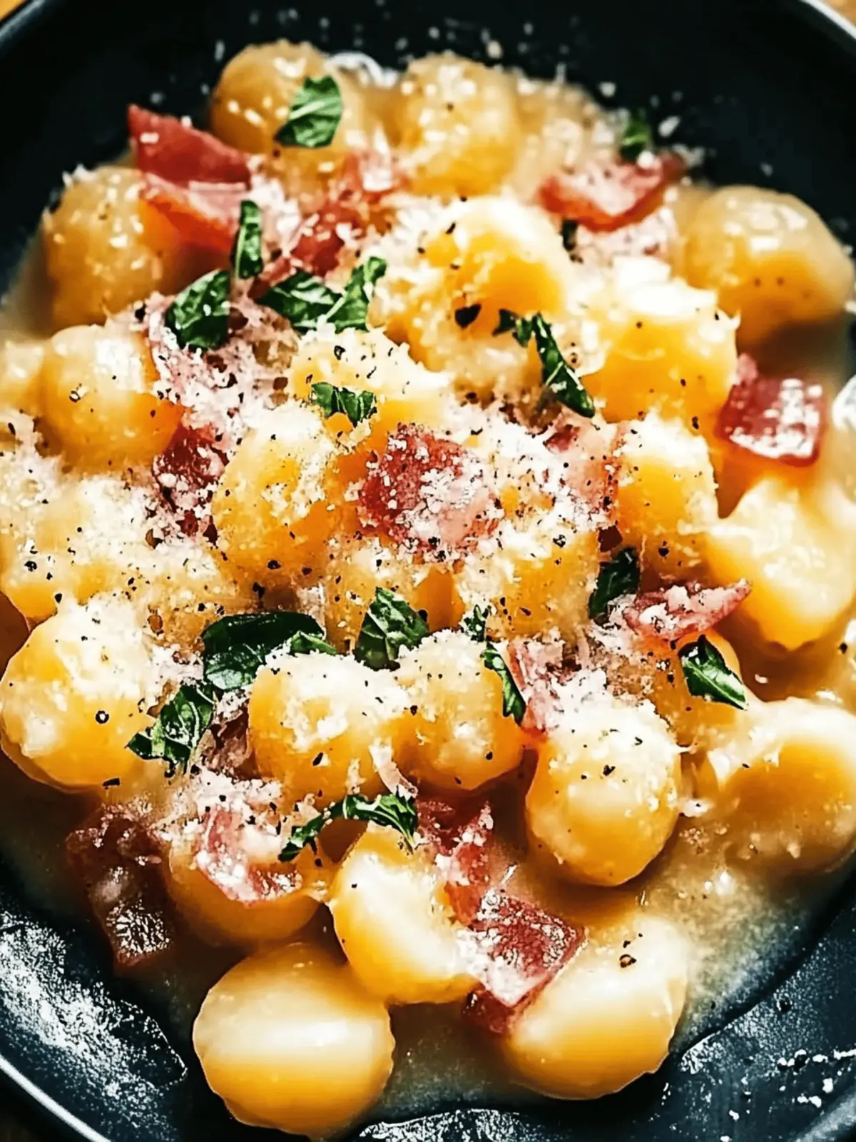 Gerichte mit Gnocchi