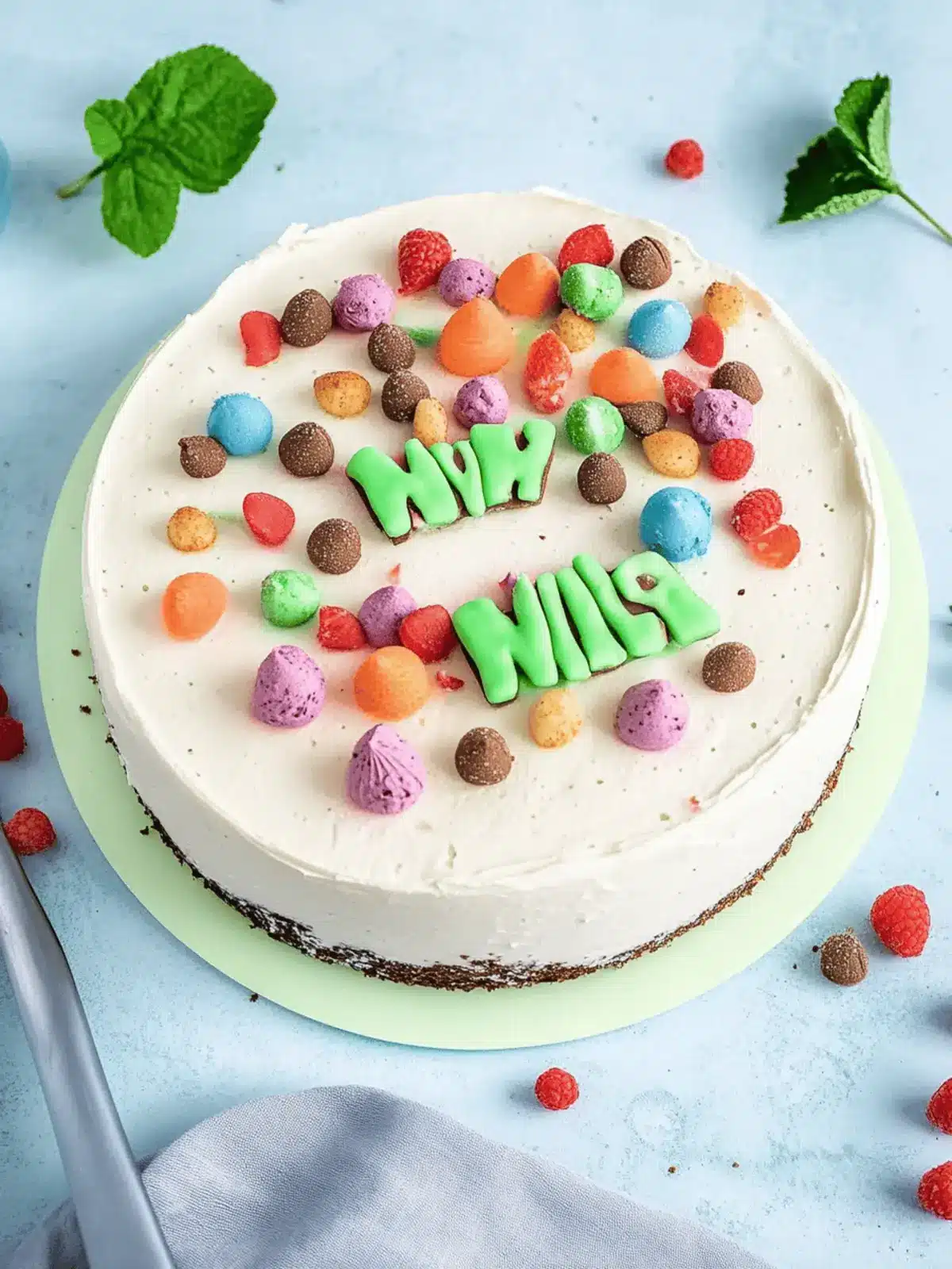 Quick cake for school enrollment