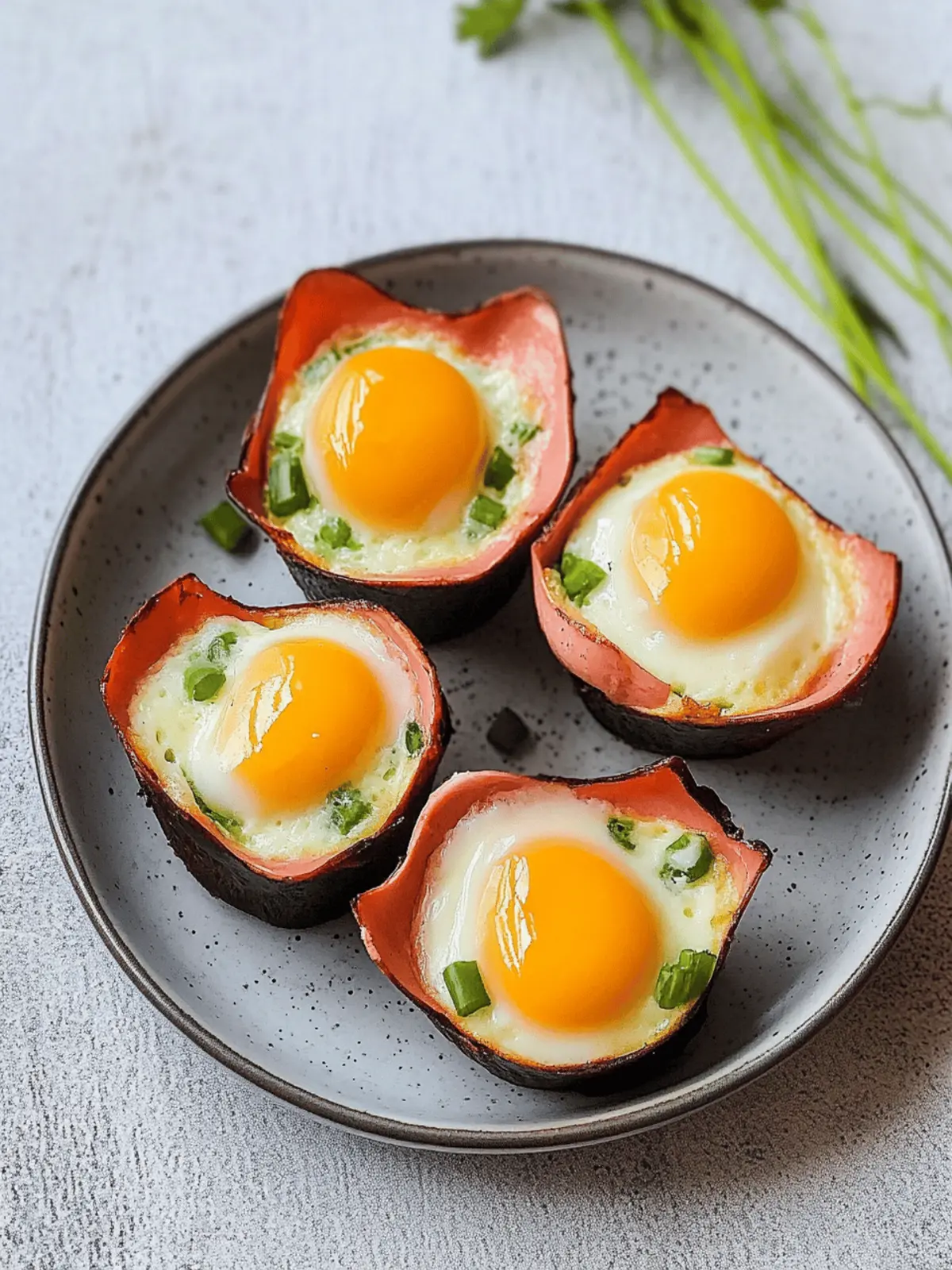 Frühstücksmuffins mit Ei