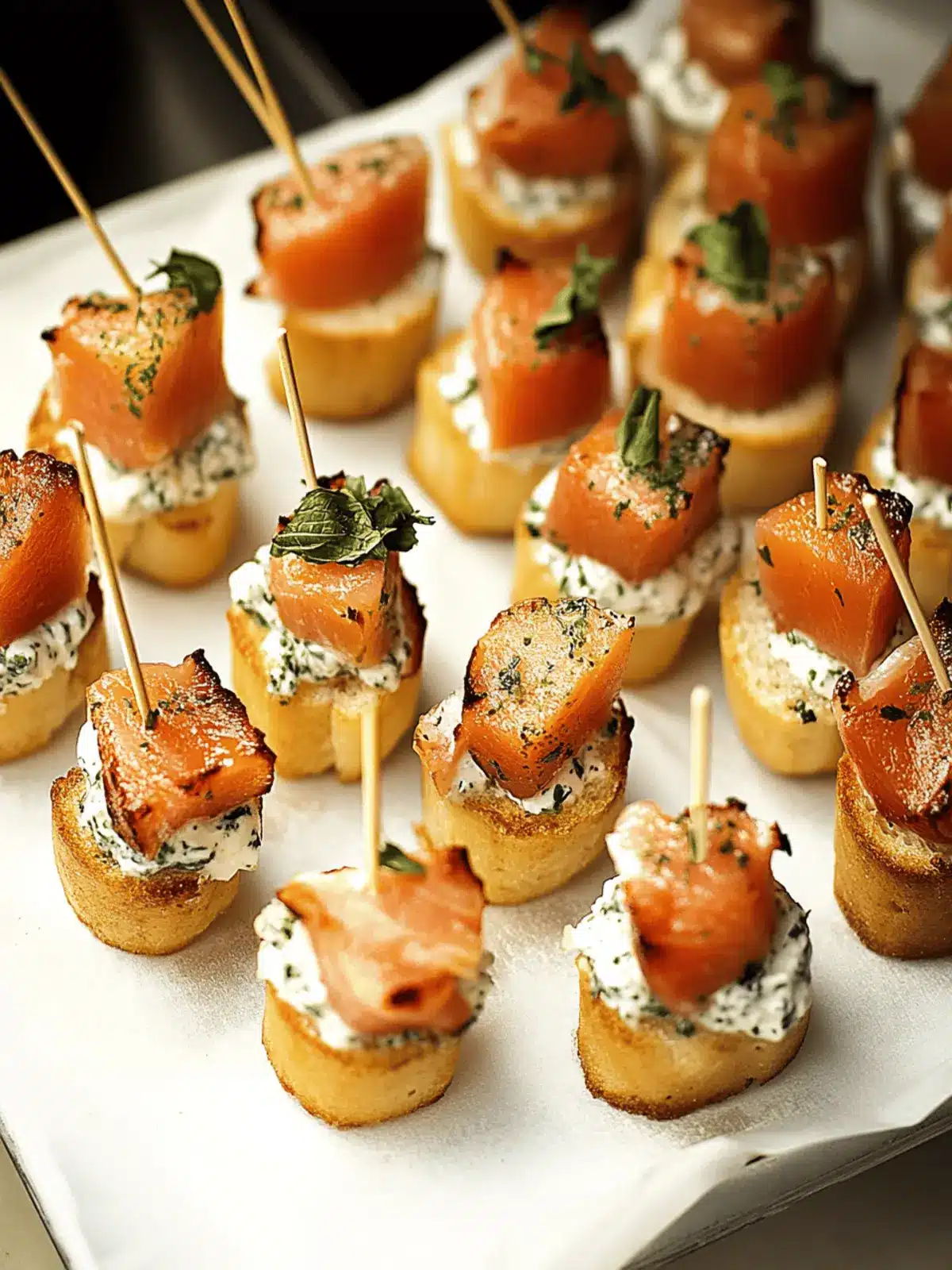 Zahnstocher Häppchen