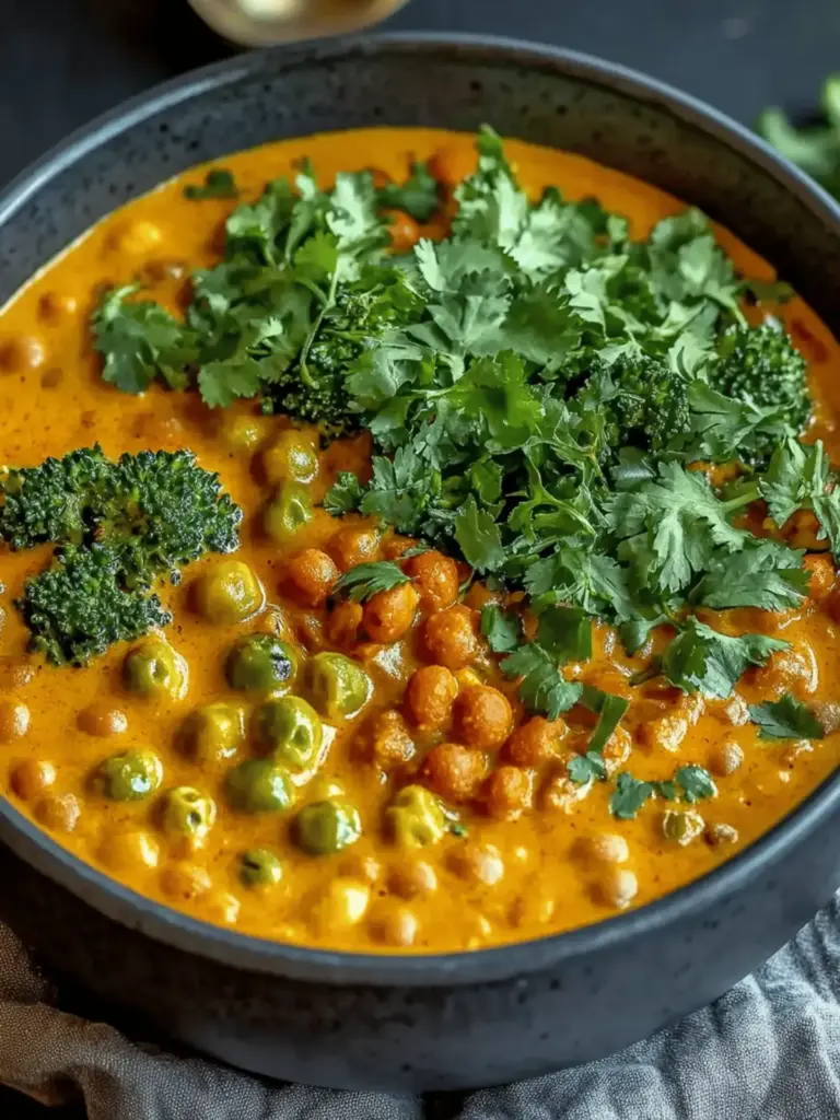 Brokkolicurry with red lentils – nutrient-rich, vegan & aromatic