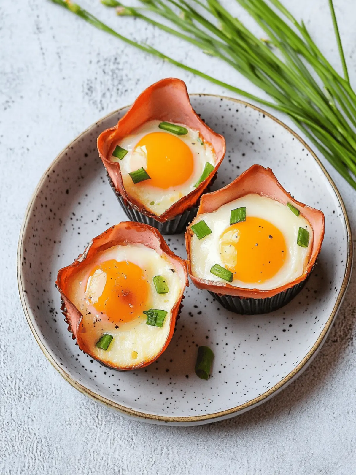 Frühstücksmuffins mit Ei