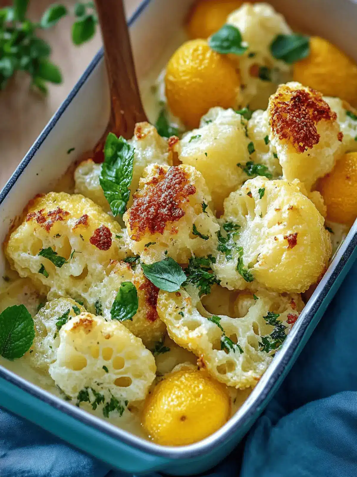 Blumenkohl Kartoffel Auflauf