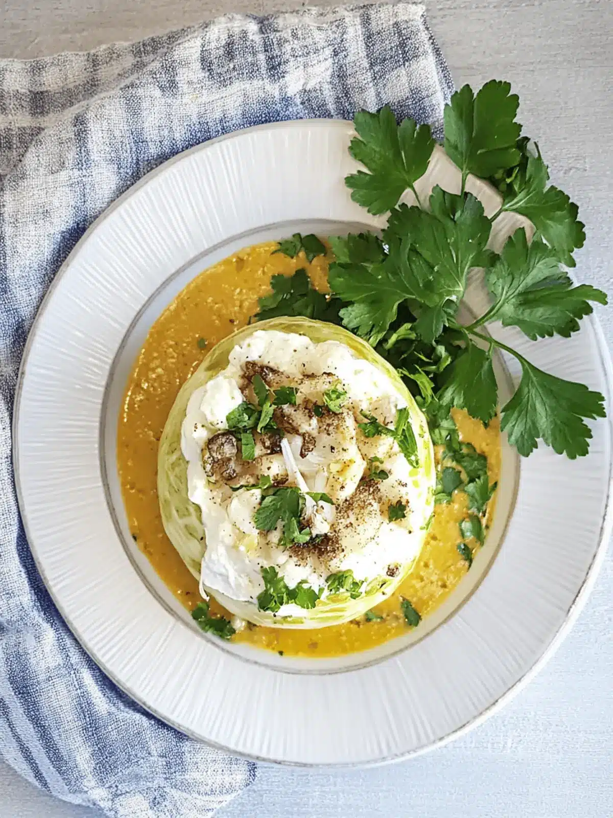 Gefüllte Kohlrabi low carb