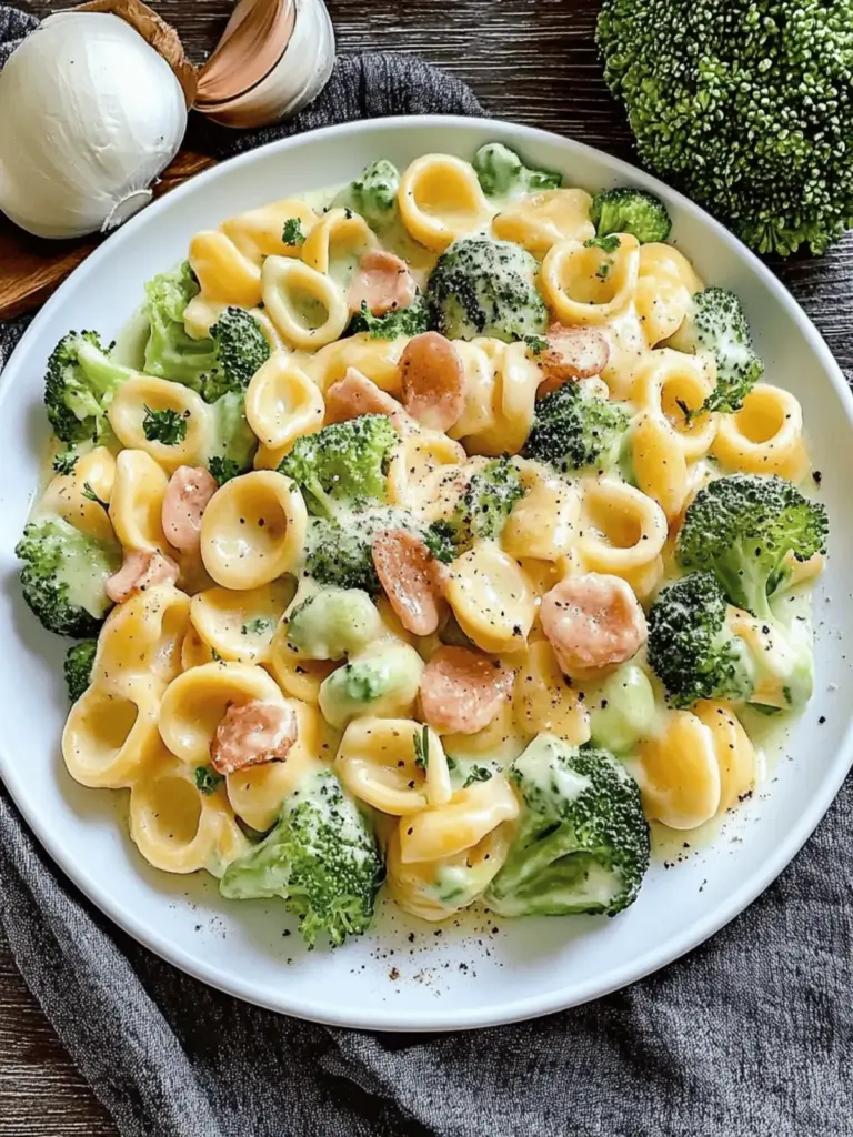 Brokkoli Schinken Pasta Rezept