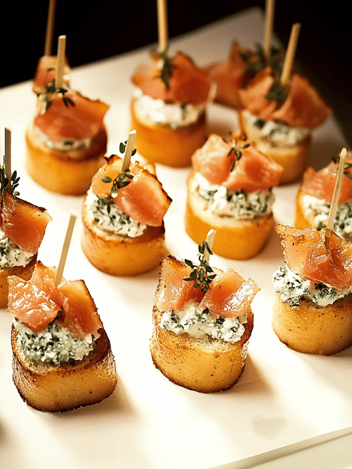 Zahnstocher Häppchen