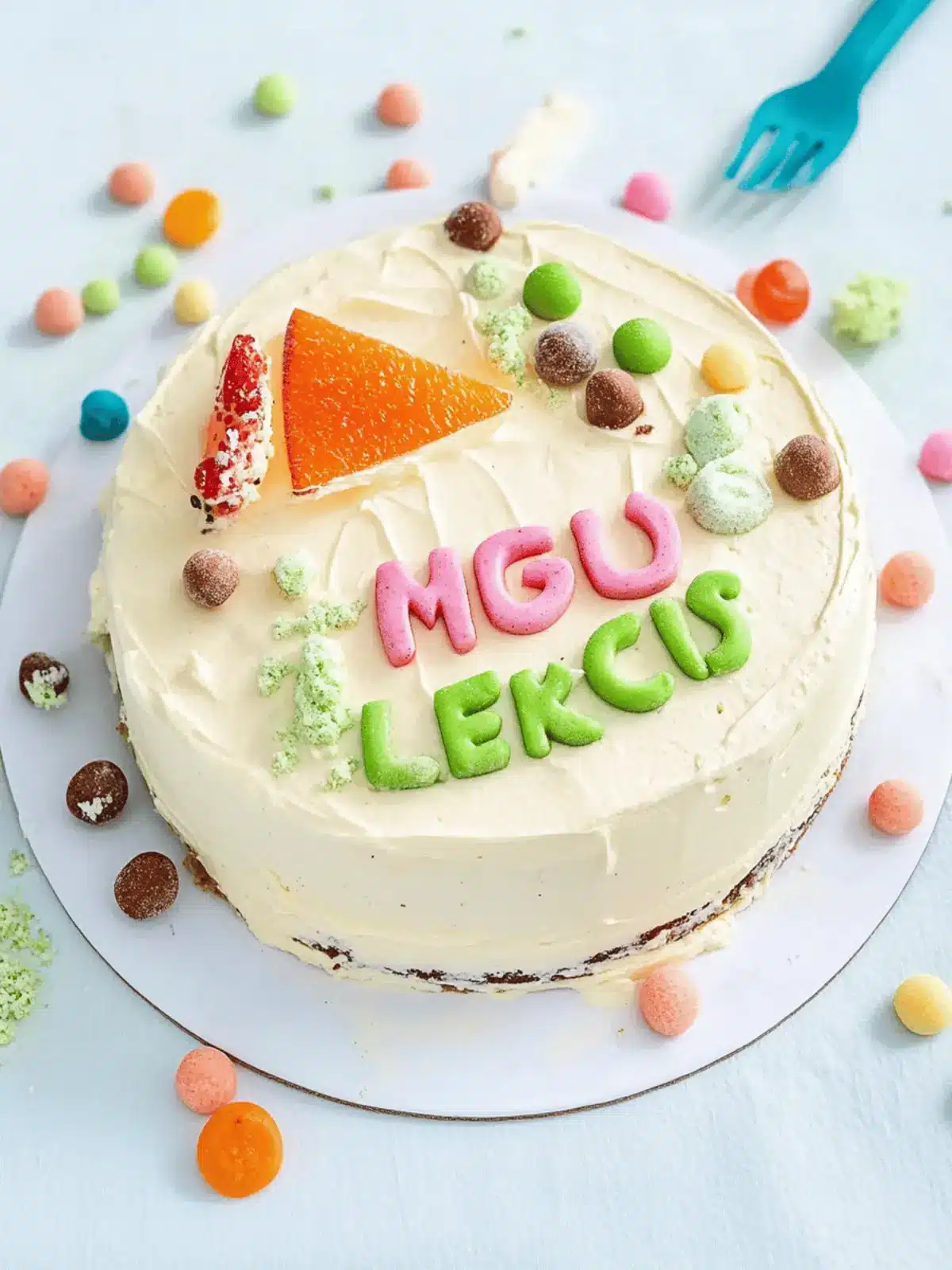 Quick cake for school enrollment