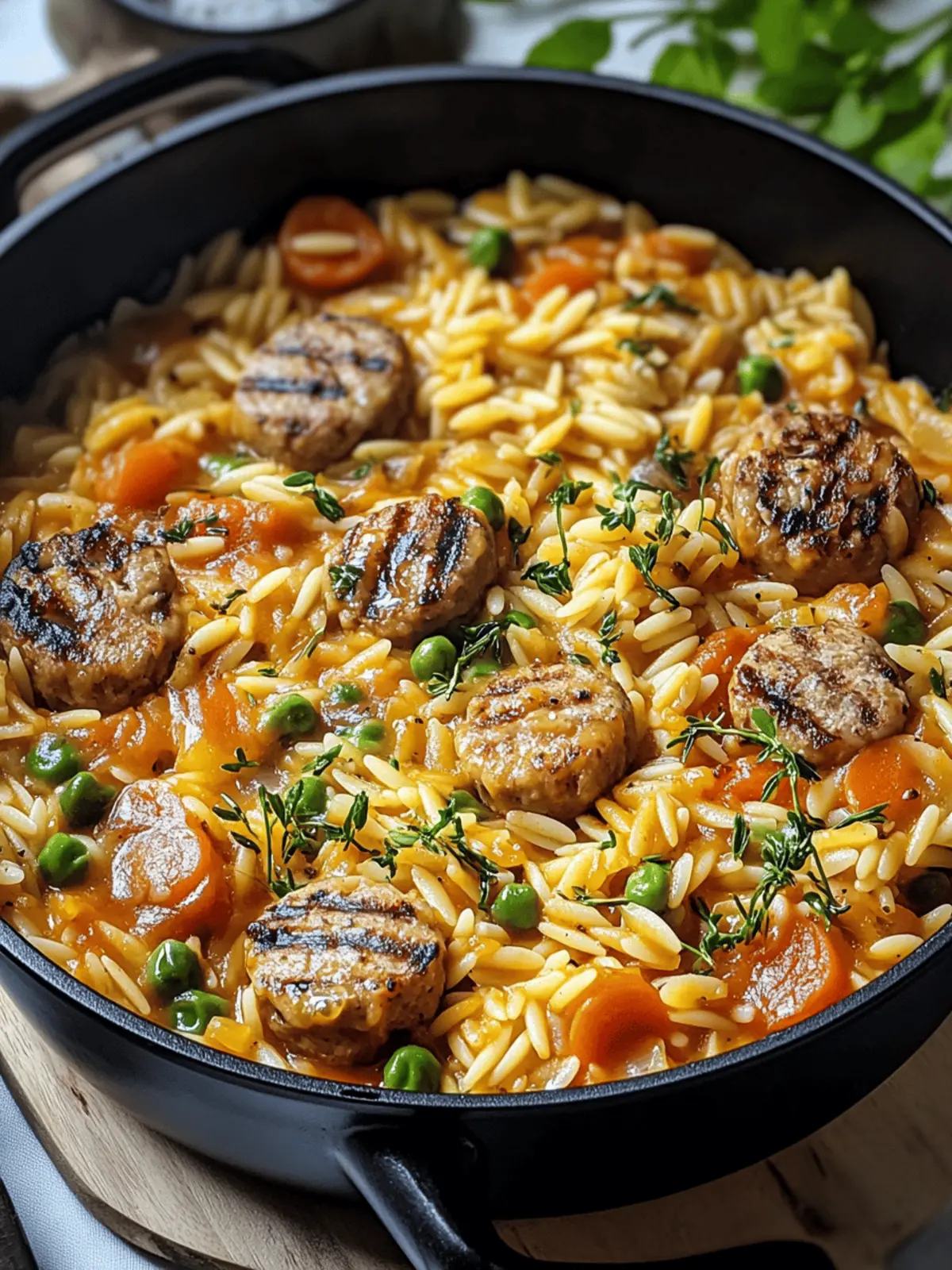 Onepot Orzo-Wikinger-Topf