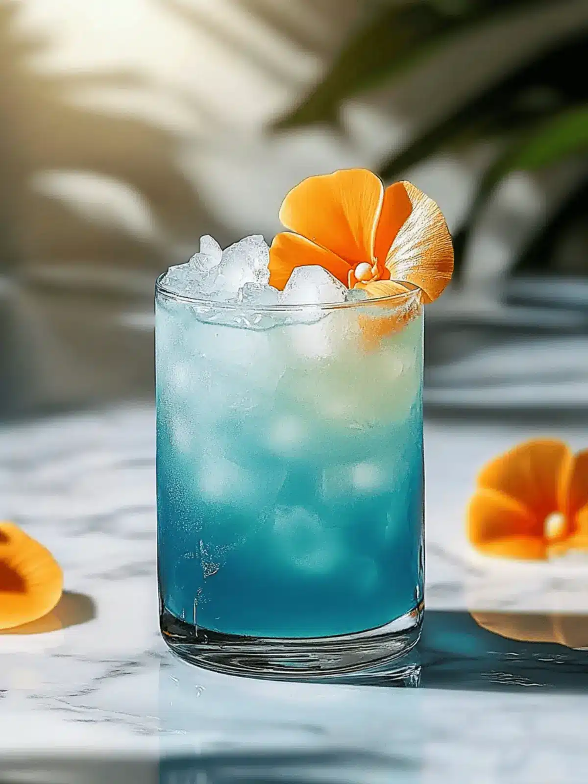 Blauer Hawaiianischer Cocktail