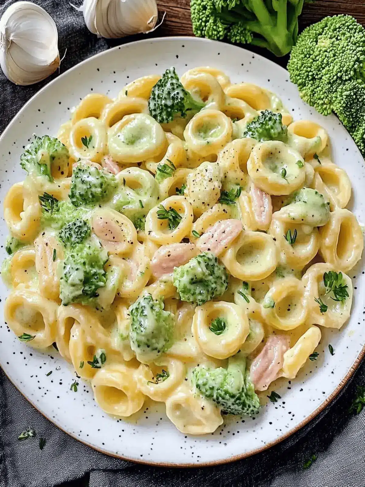 Brokkoli Schinken Pasta Rezept