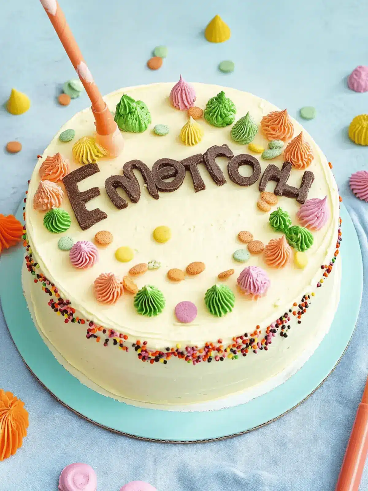 Quick cake for school enrollment