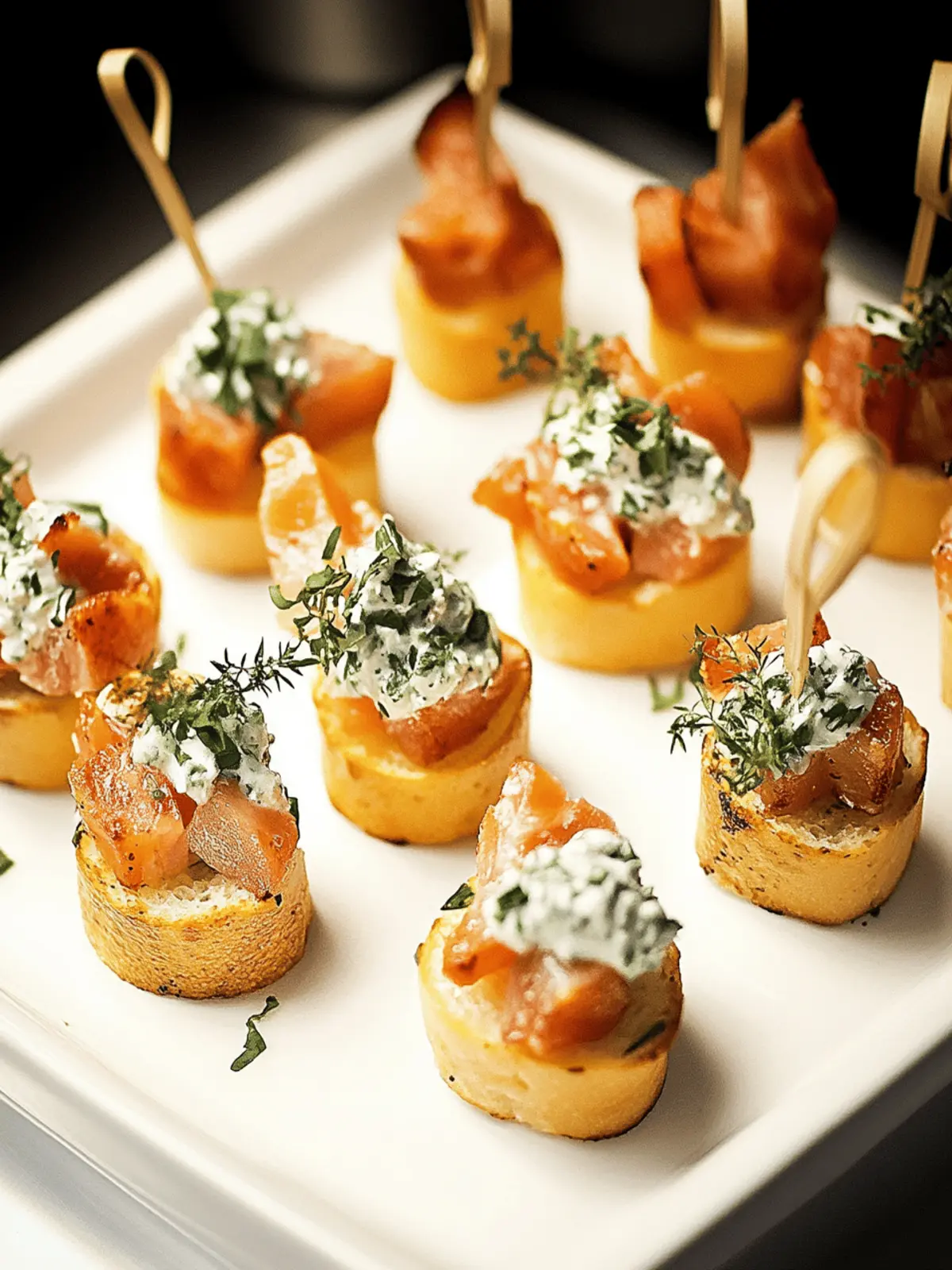 Zahnstocher Häppchen