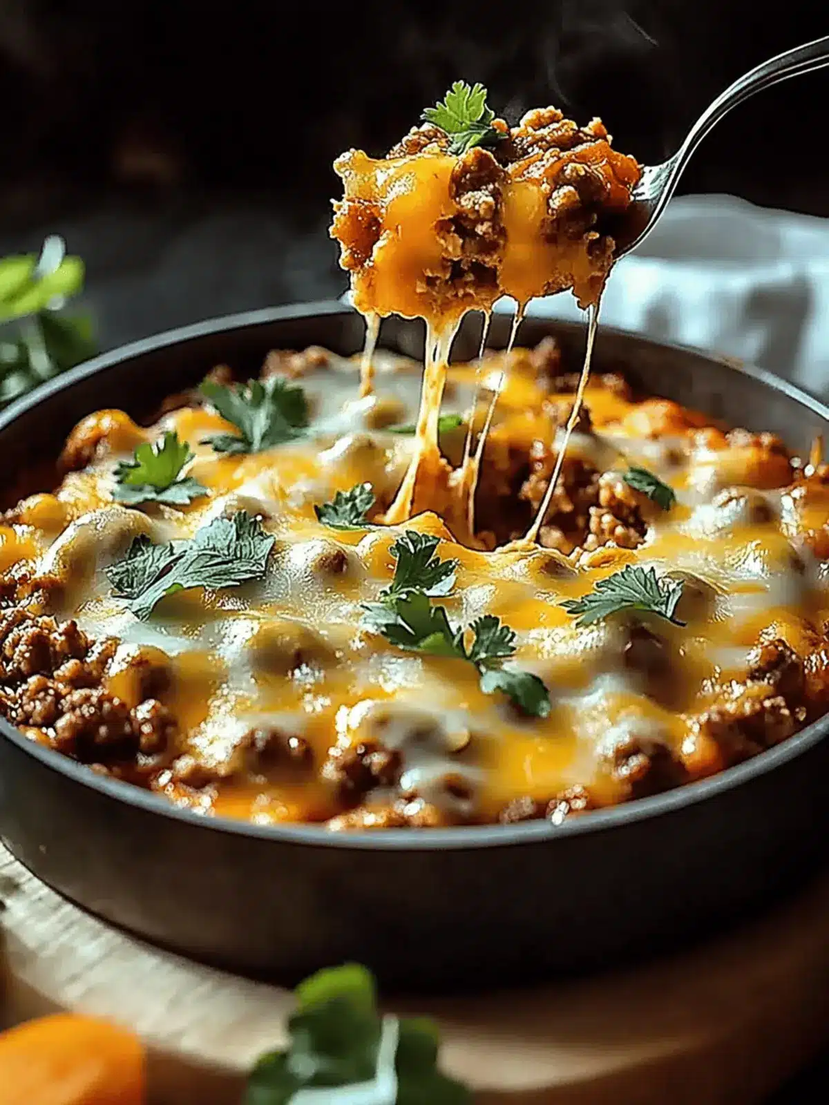 Cheeseburger Auflauf