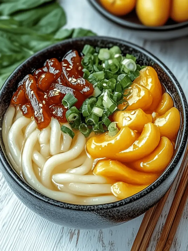 Udon-Nudeln Rezept