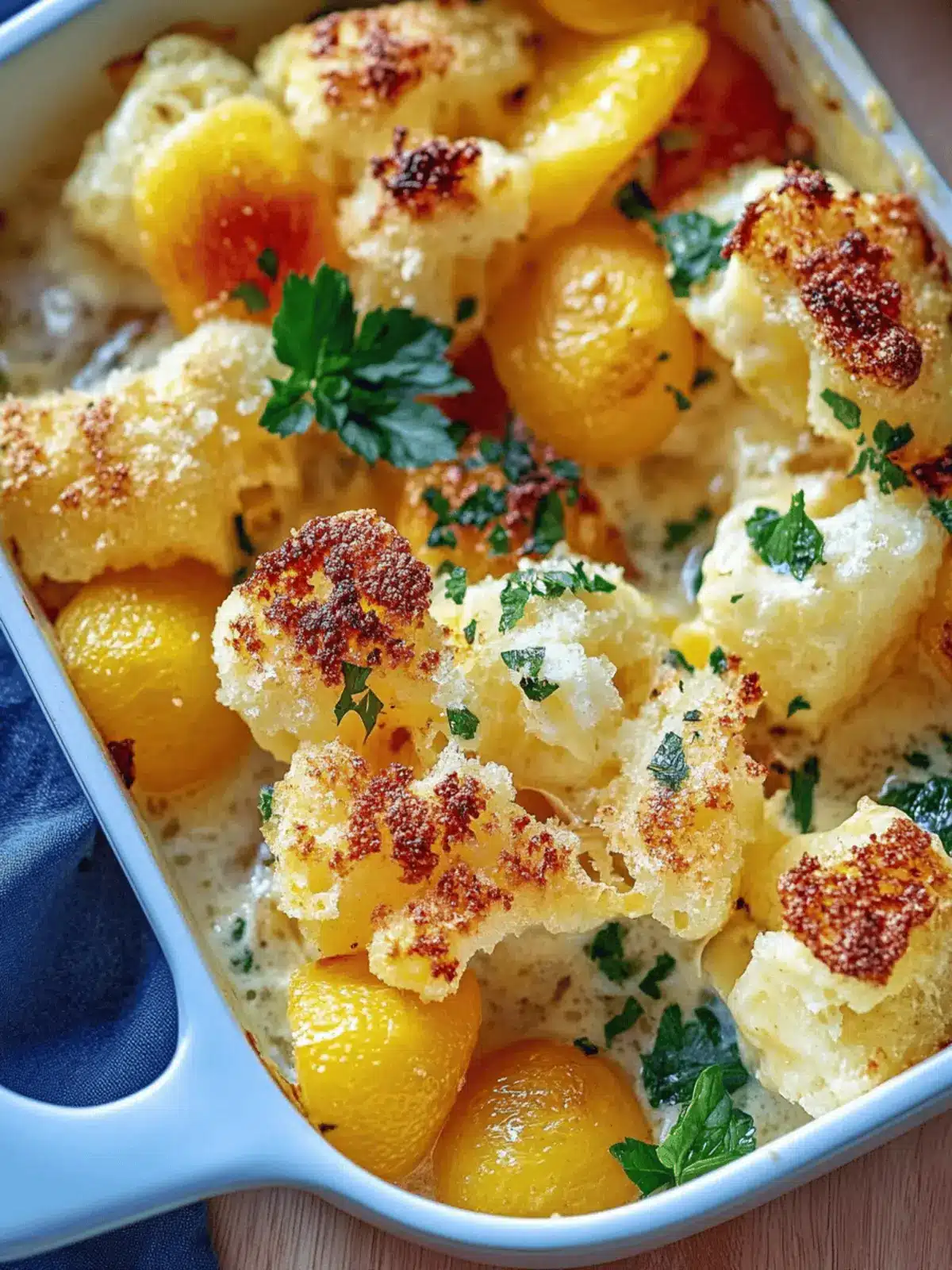 Blumenkohl Kartoffel Auflauf