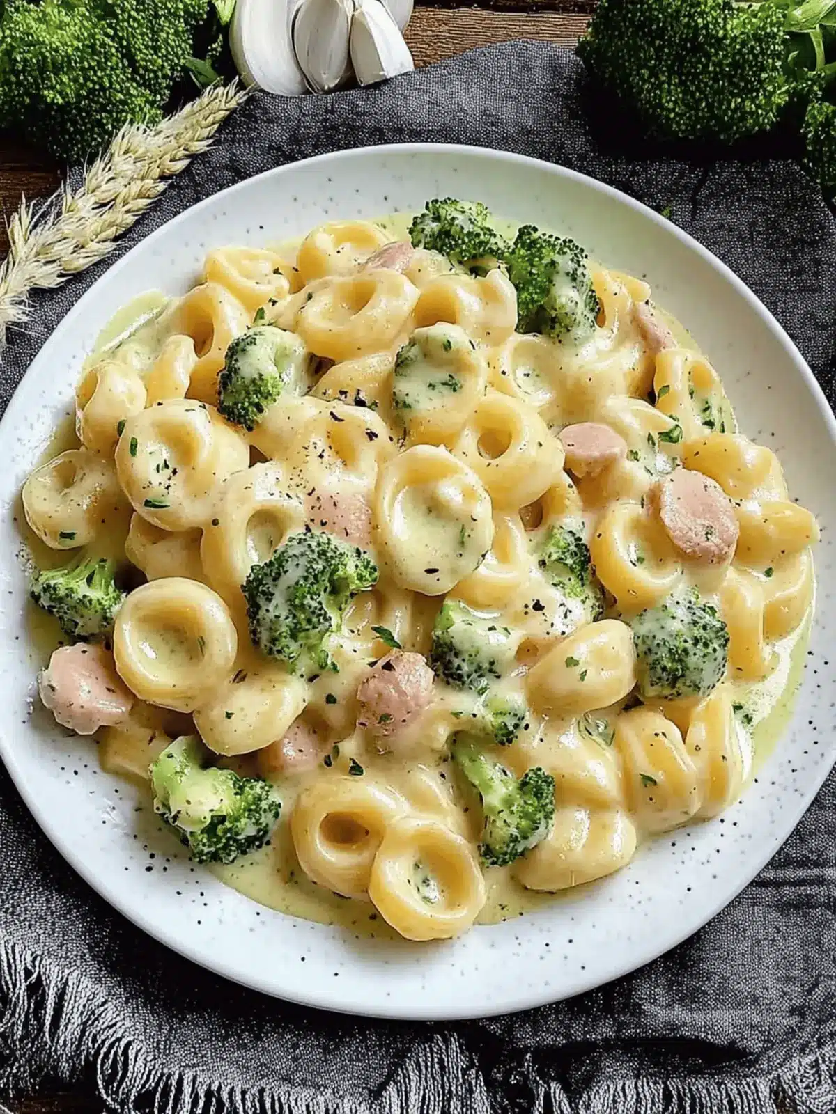 Brokkoli Schinken Pasta Rezept