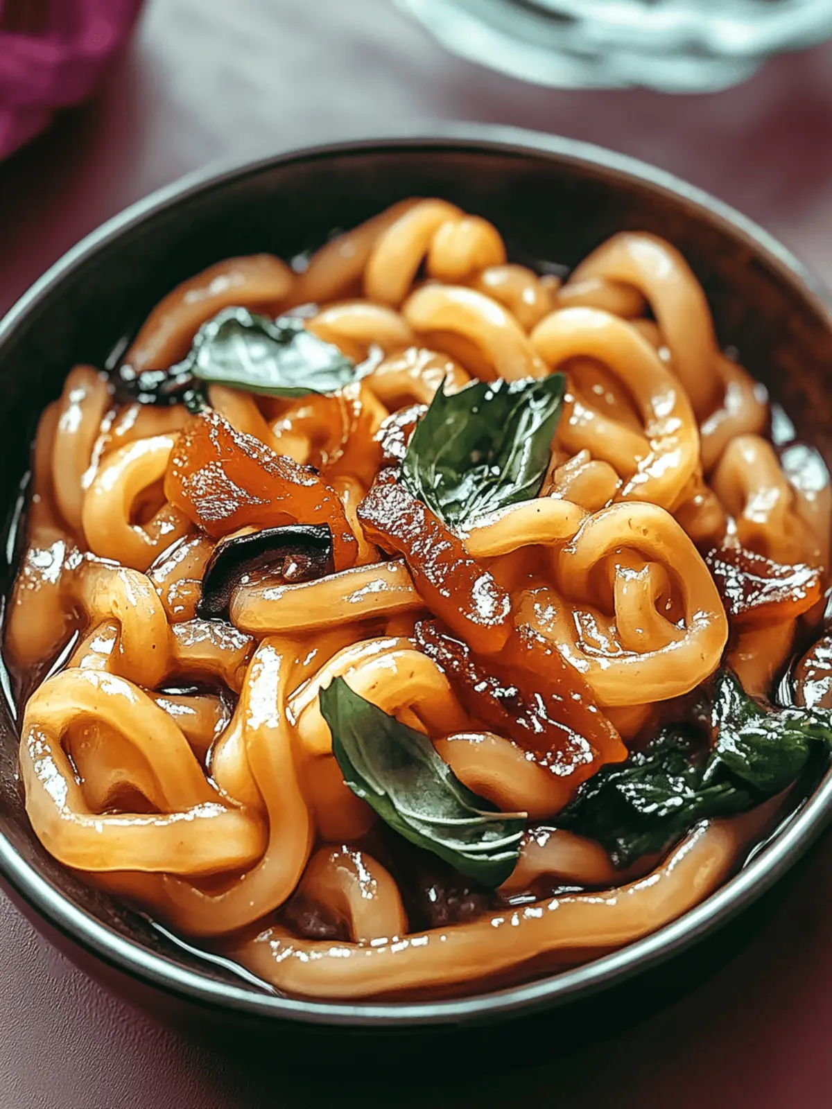 Udon Nudeln Rezept