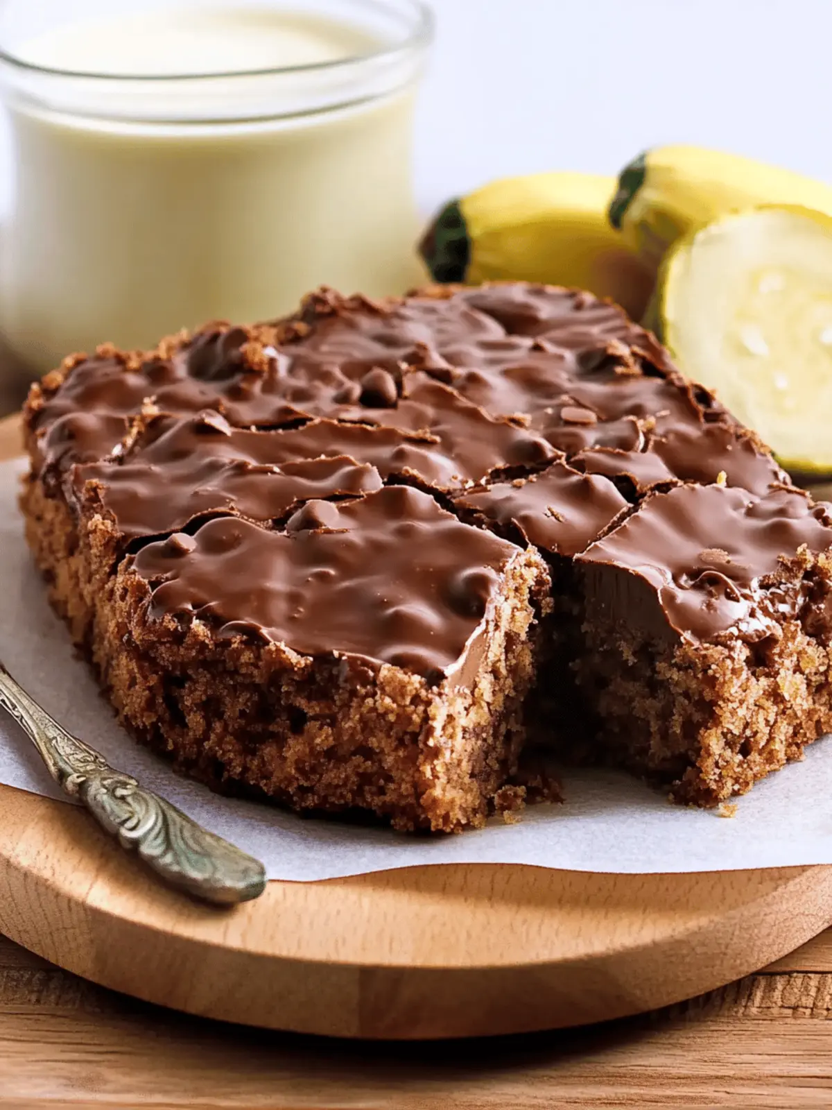 Zucchini Schokoladenkuchen