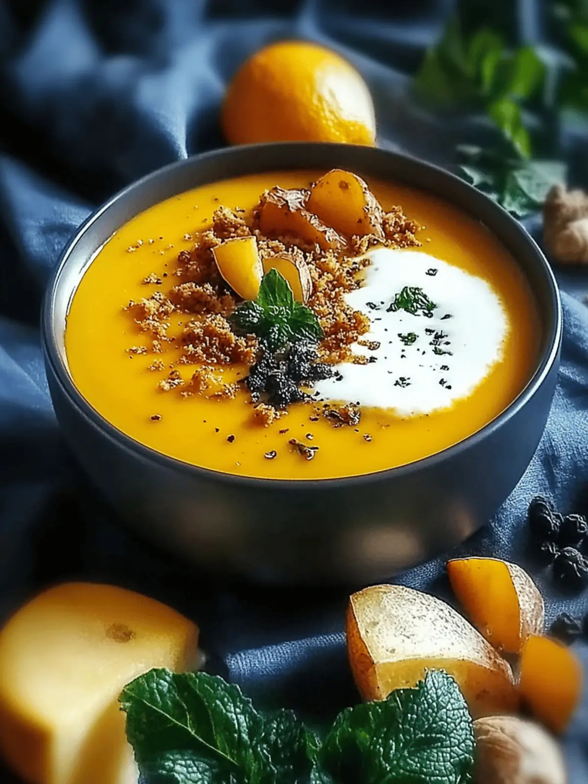 Kürbissuppe Hokkaido