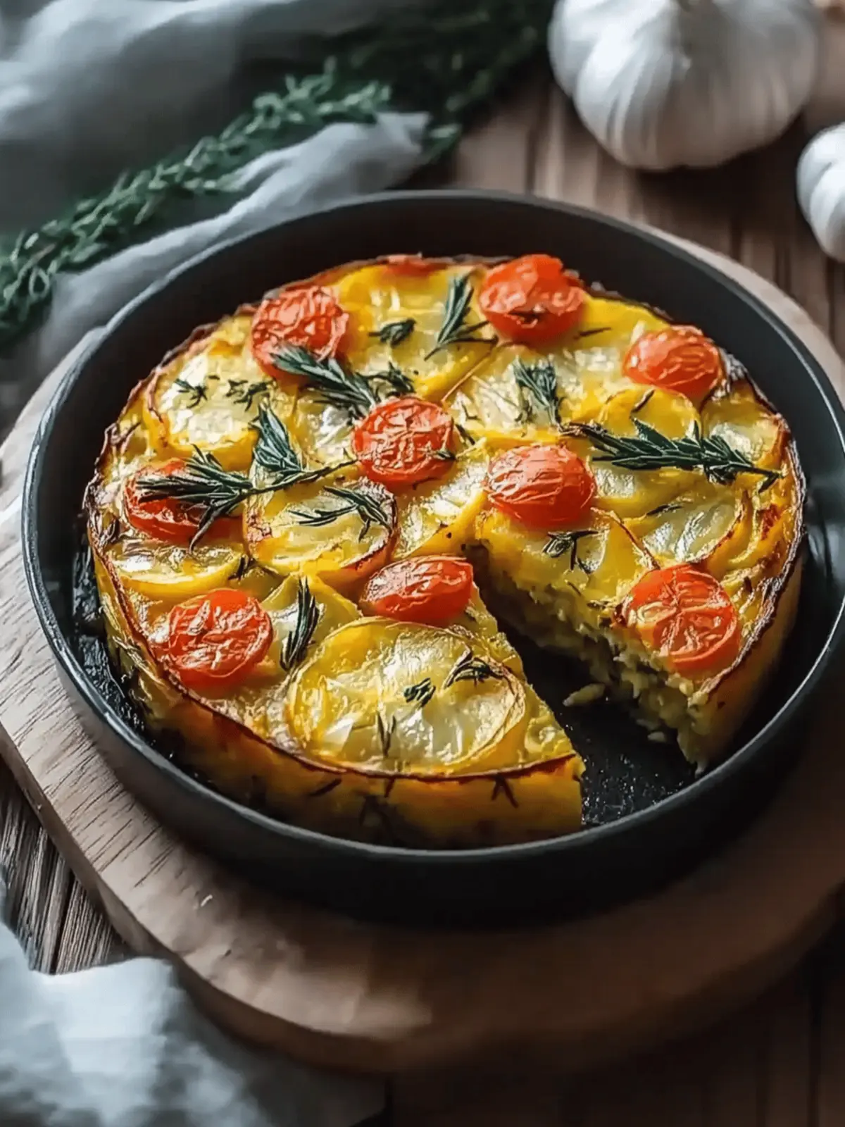 vegetarischer Auflauf