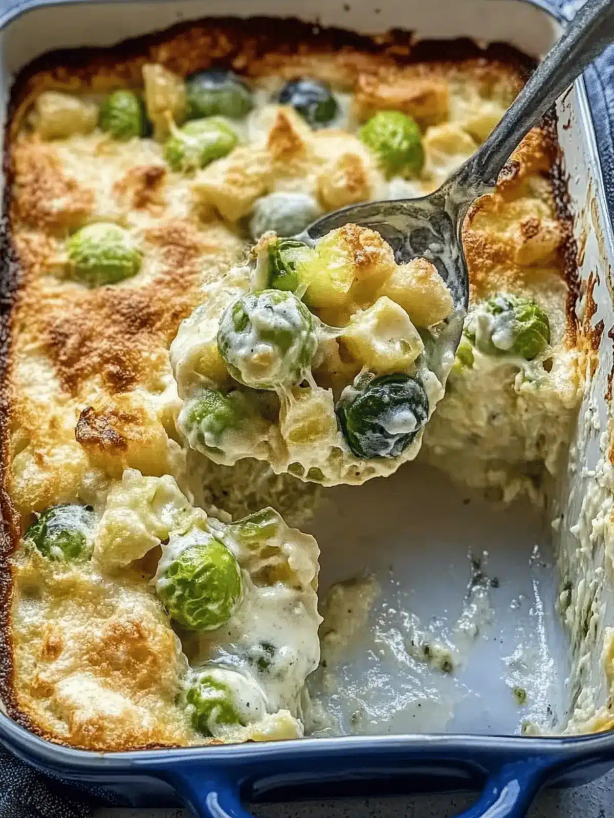 Rosenkohl Kartoffel Auflauf