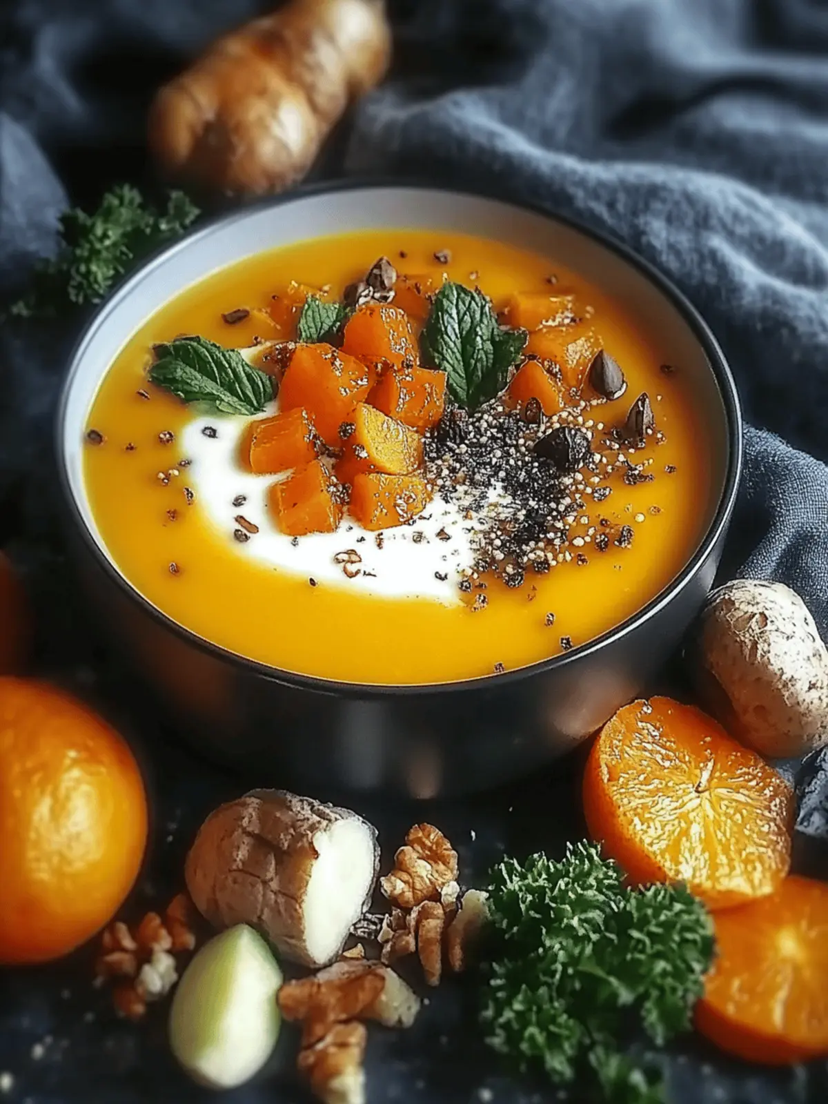 Kürbissuppe Hokkaido