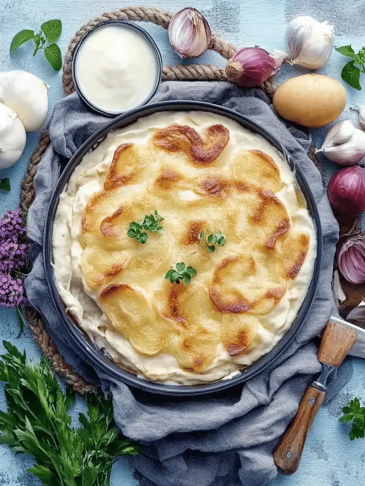 Kartoffelgratin einfach