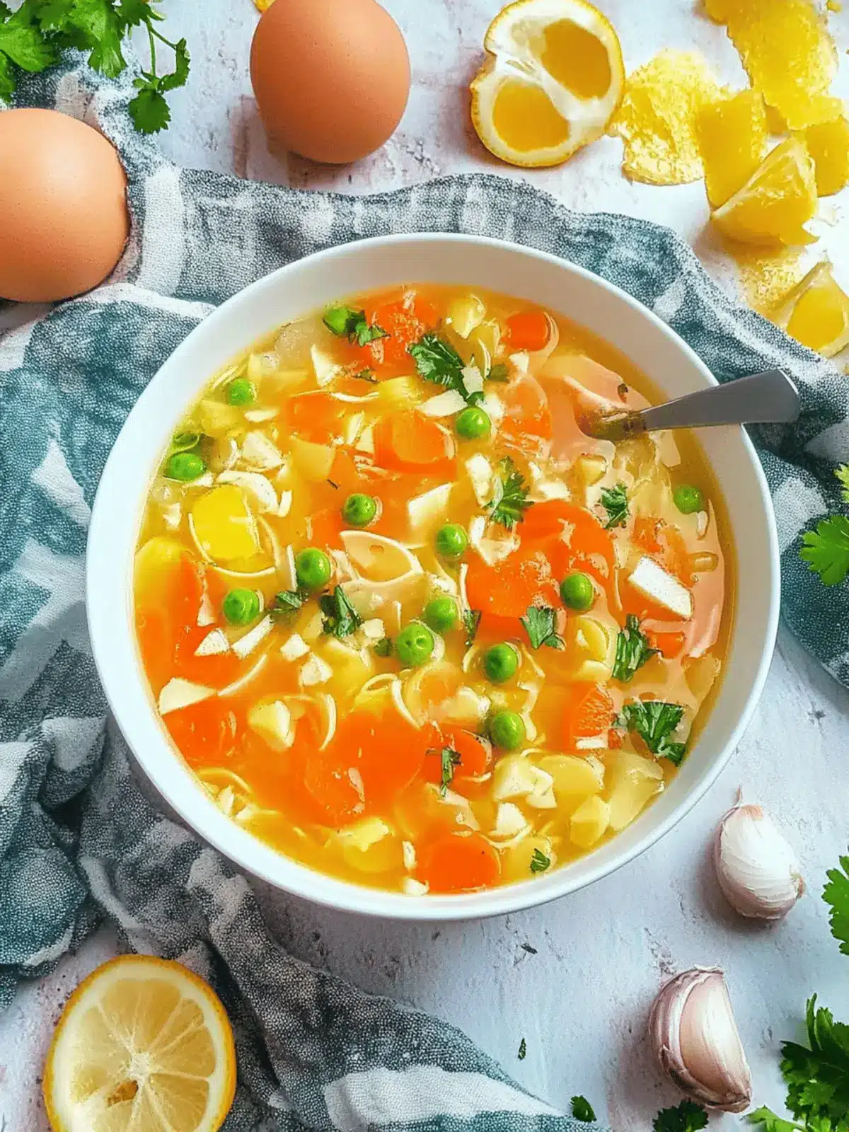 gesundes Mittagessen