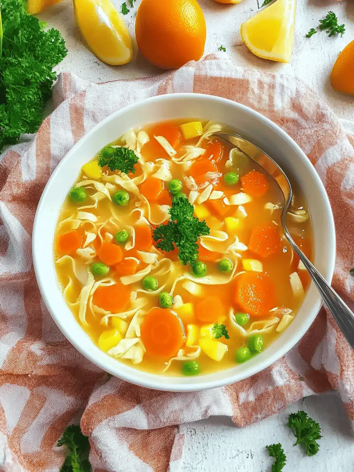 gesundes Mittagessen