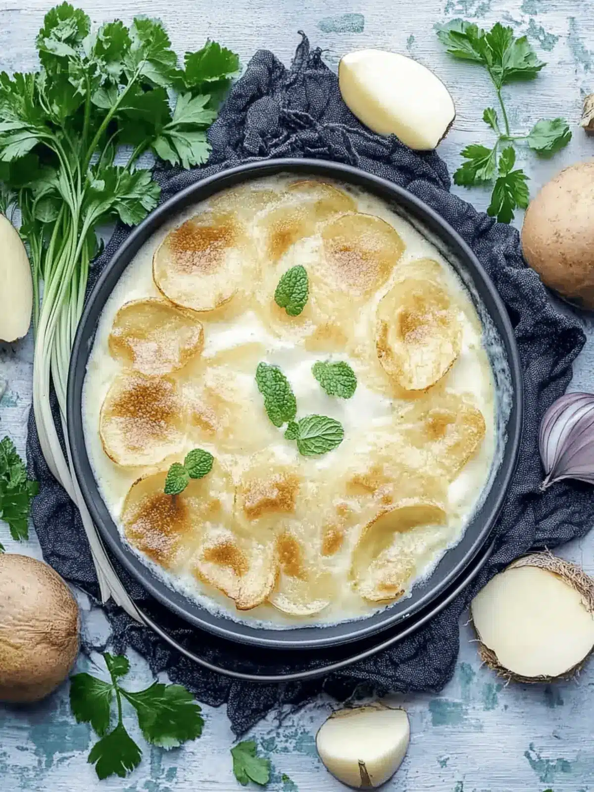 Kartoffelgratin einfach