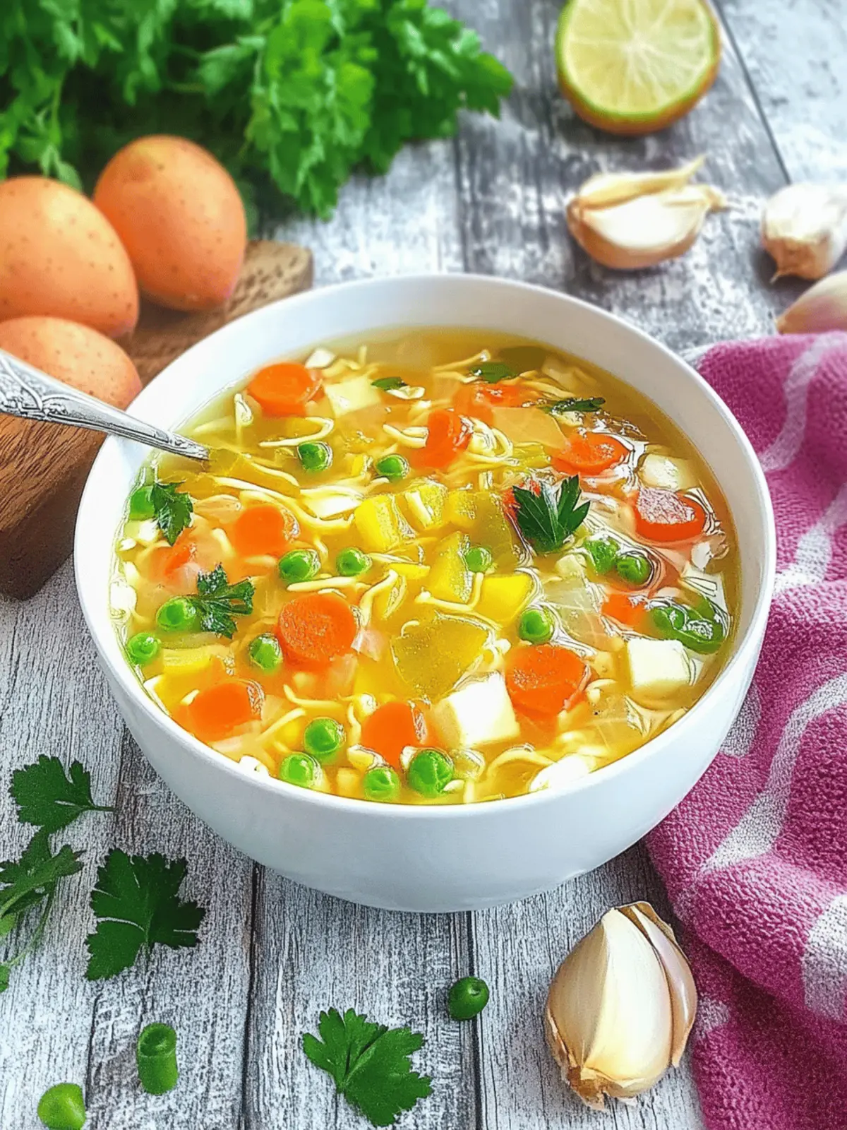 gesundes Mittagessen