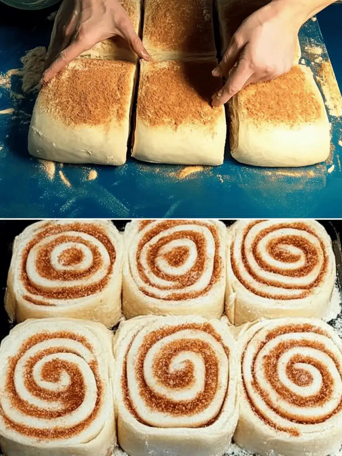 Zimtschnecken Kuchen