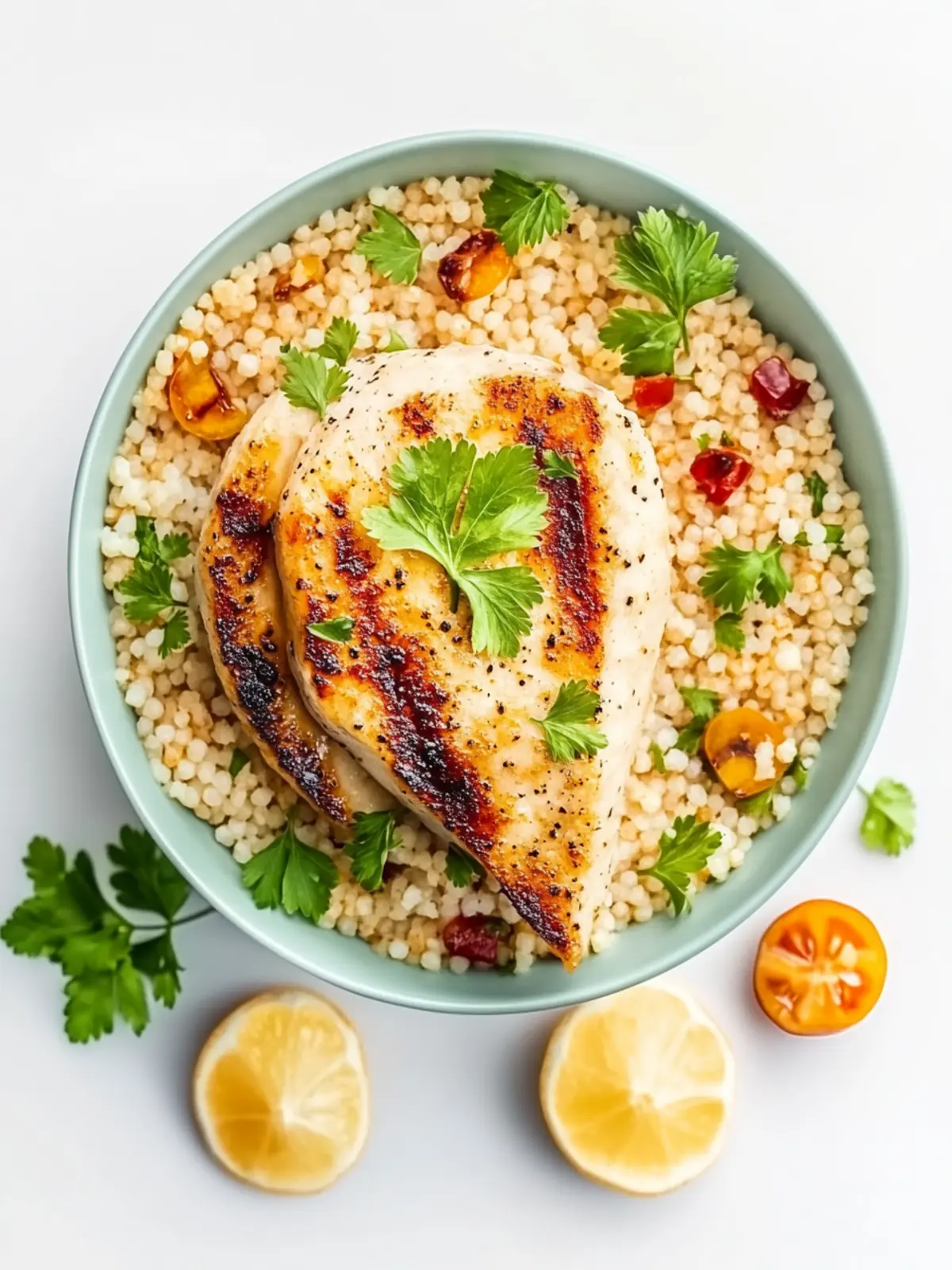 Putenfilet mit Quinoa-Pilaf