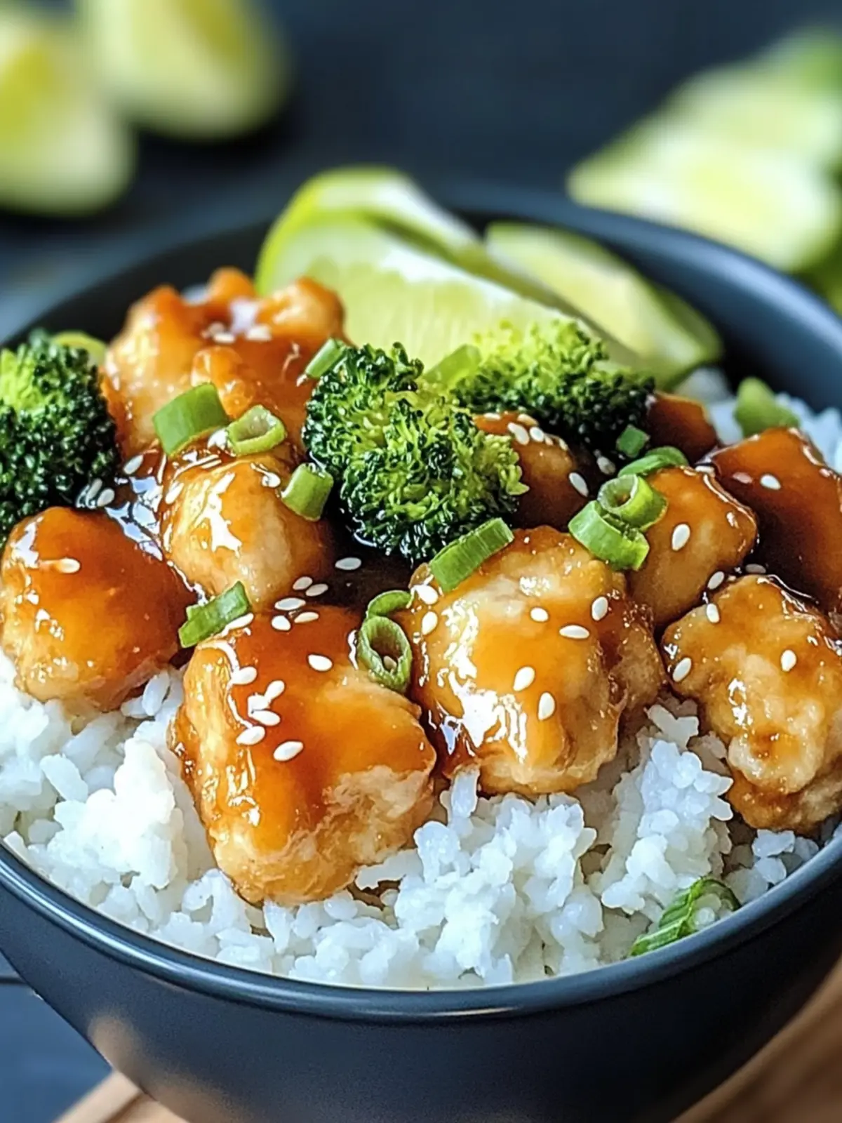 Teriyaki-Chicken mit Reis