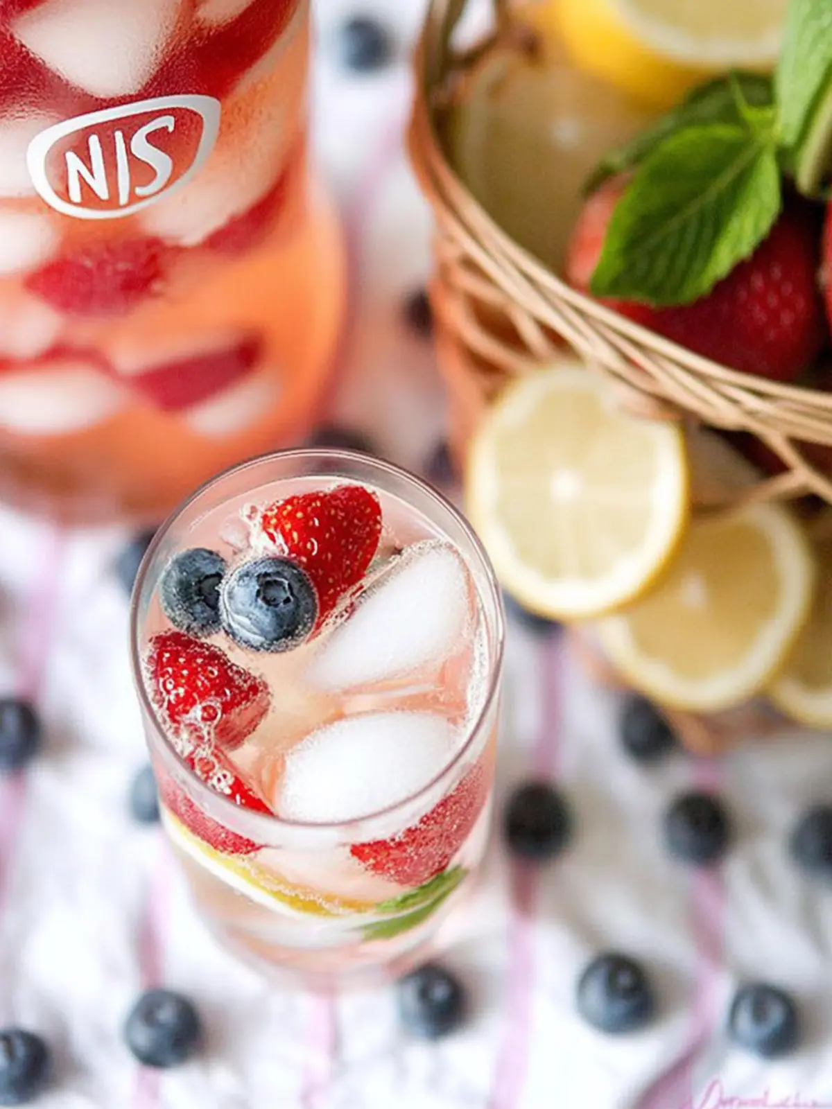 Pink Moscato Sangria