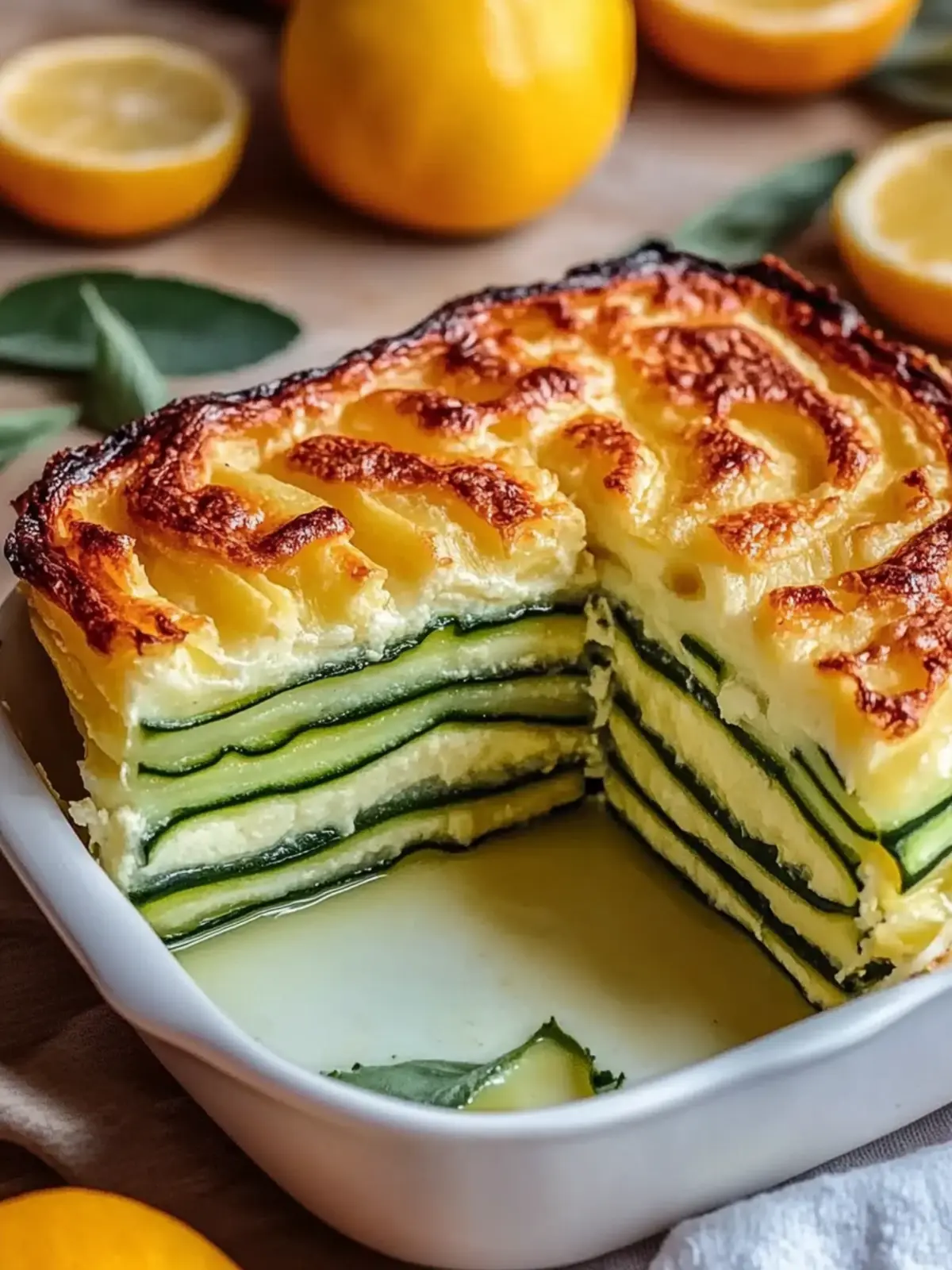 Zucchini-Lasagne