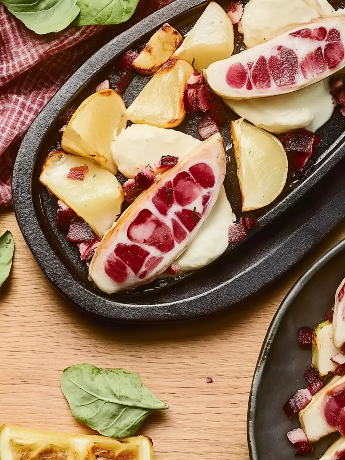 Radicchio mit Putenstreifen