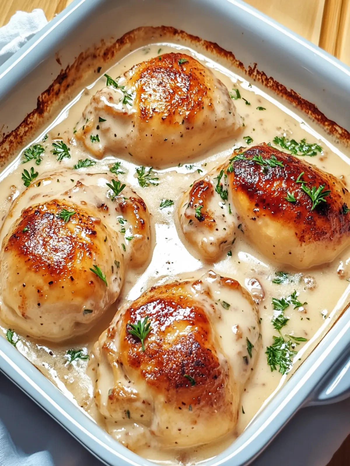 Hähnchen in Frischkäsesauce