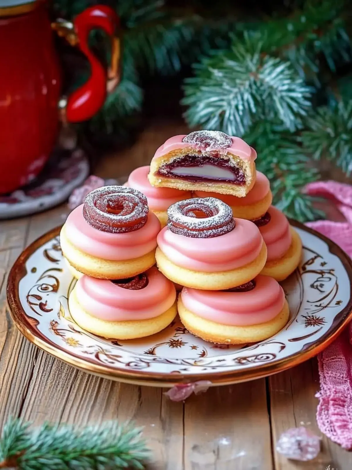 Traditionelle Punschkekse