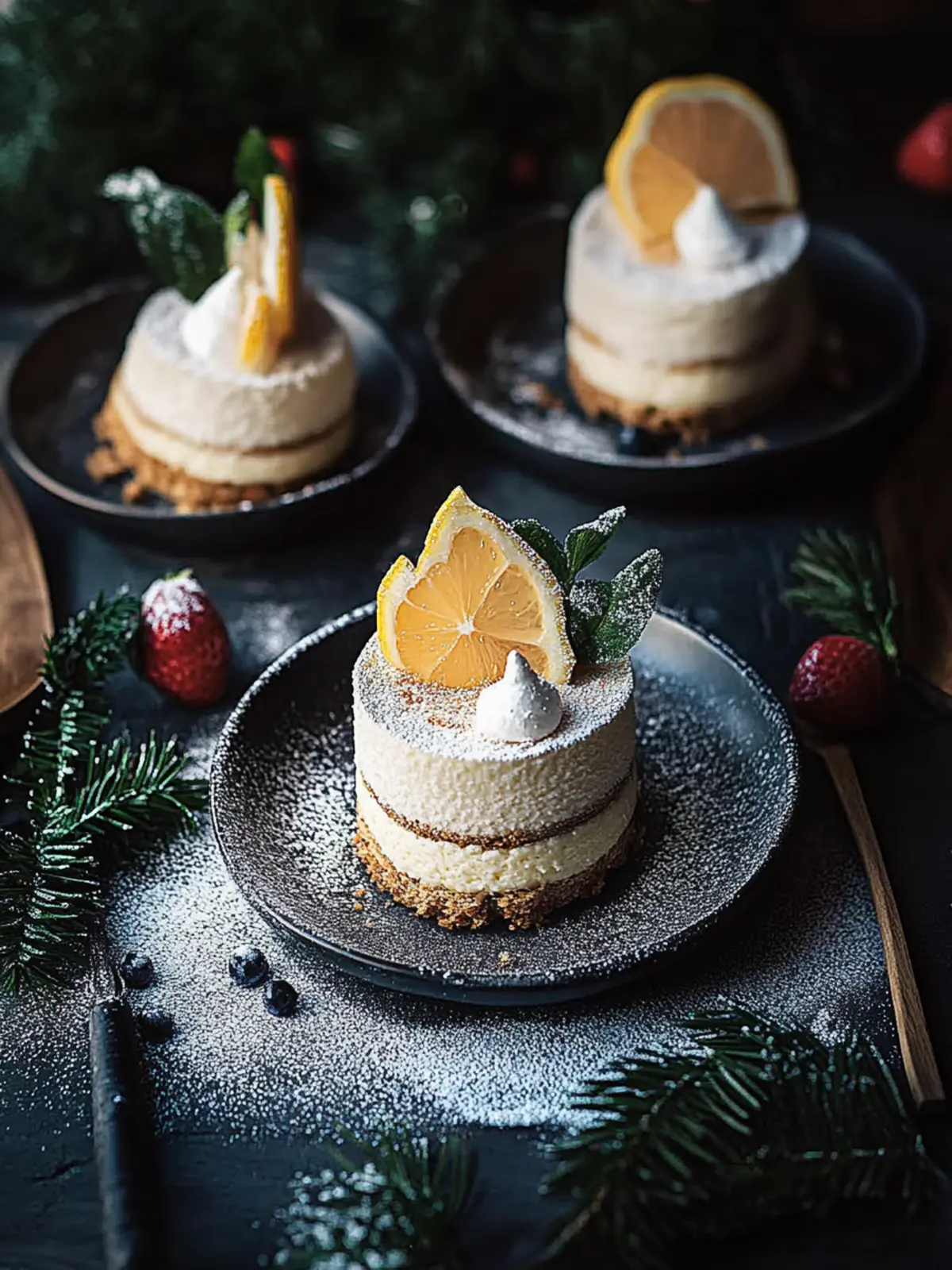 Weihnachtliche Mandarinen