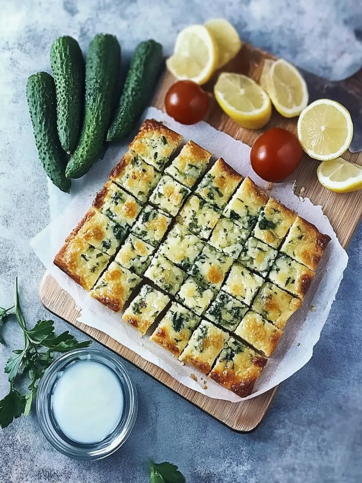 Zucchini Brotstäbchen
