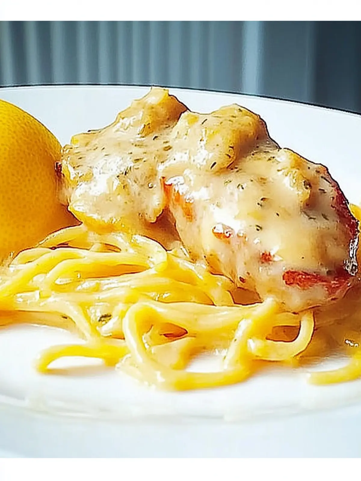 Zwiebel Sahne Hähnchen