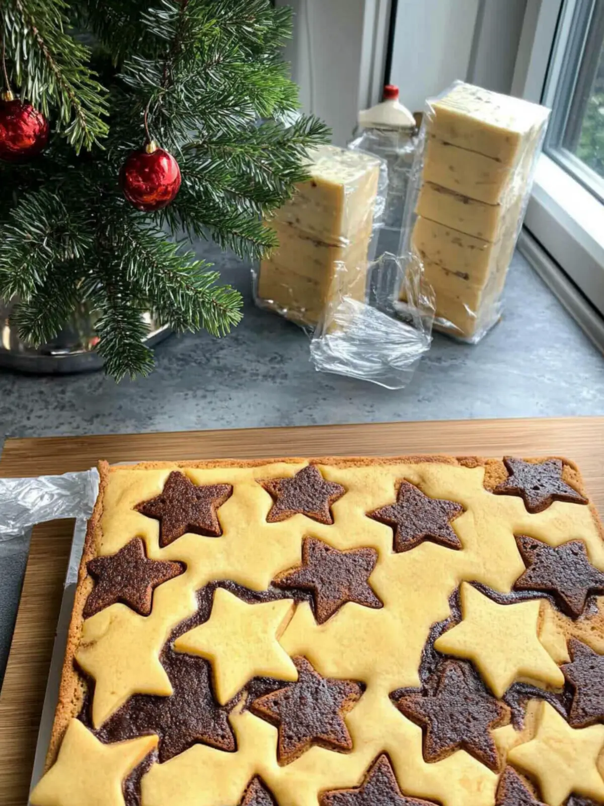 Weihnachts-Zupfkuchen