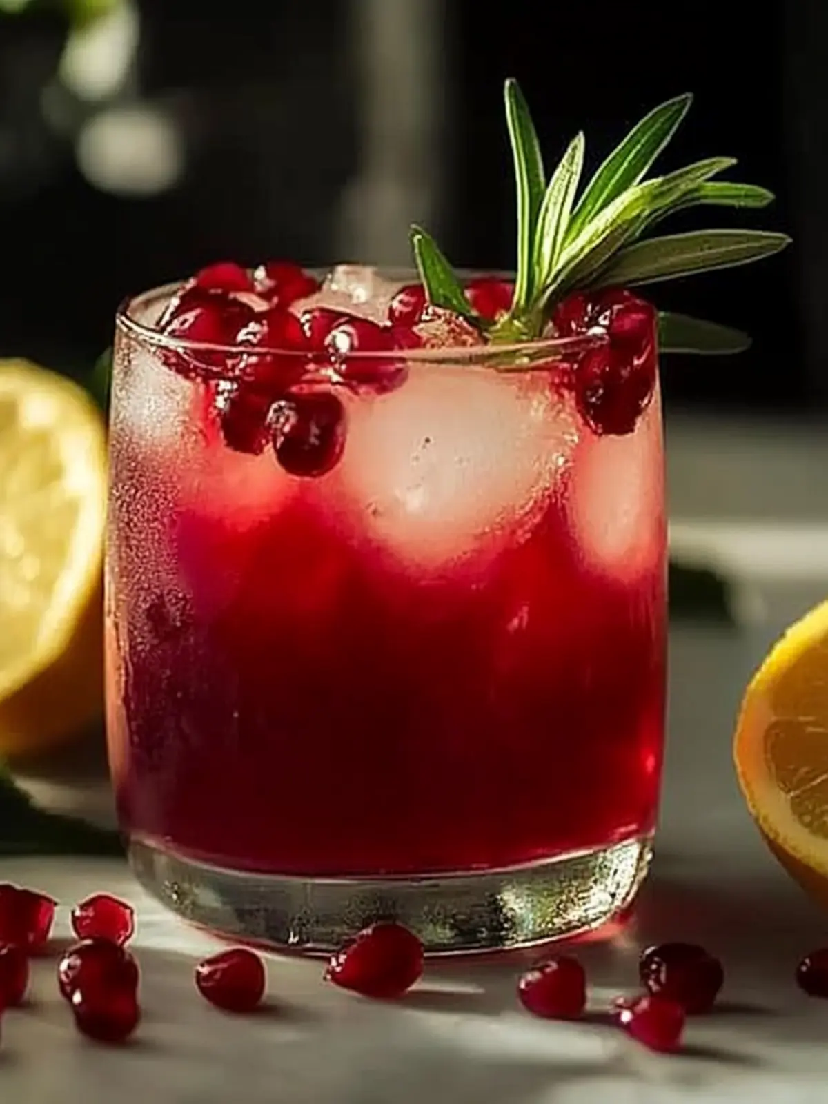 Granatapfel-Mocktail