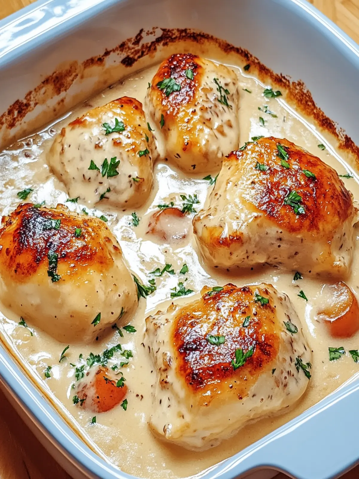 Hähnchen in Frischkäsesauce