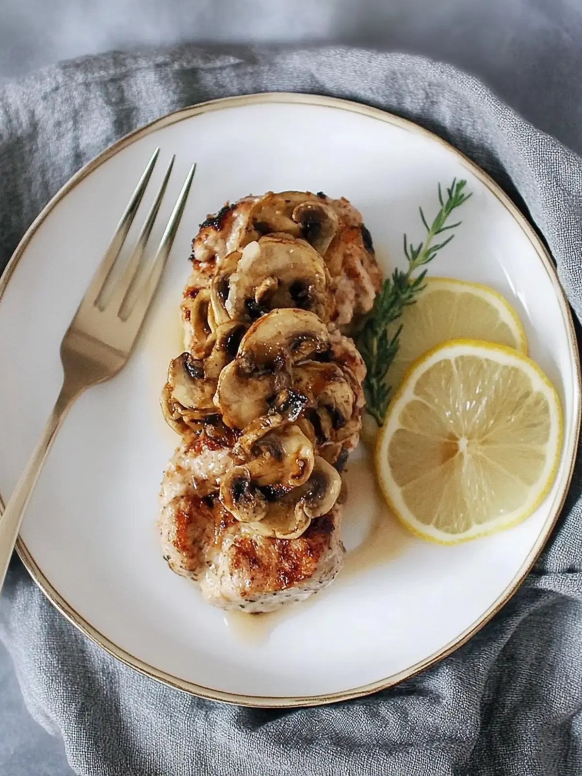 Nussmedaillons mit Spätzle