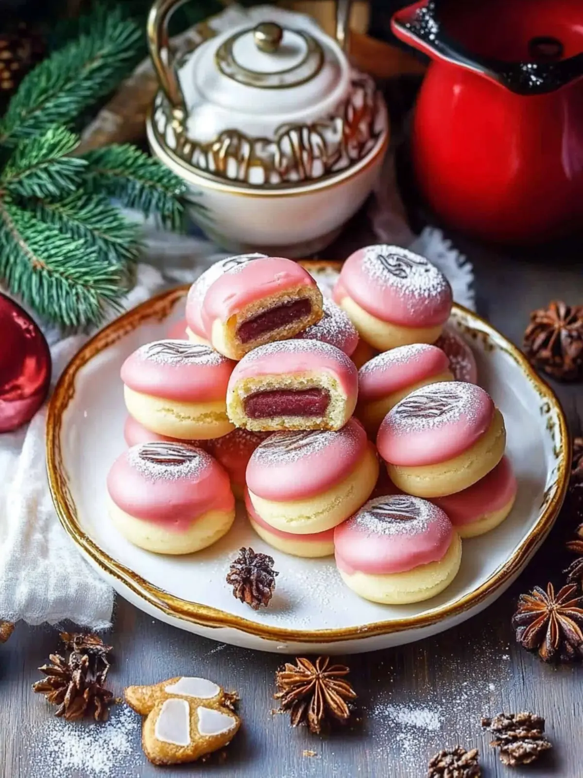 Traditionelle Punschkekse